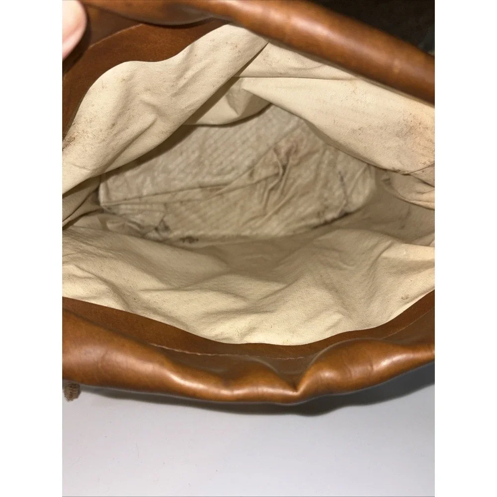 Vtg Doggie Bag 1978 Fred Feucht Design Group Inc. #6413 Doggy faux Leather